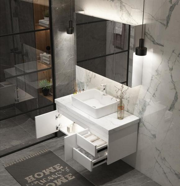 Buy cheap Multi Space White Contemporary Sinks And Vanities For Bathrooms from wholesalers
