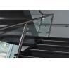 Buy cheap Indoor 304 Stainless Steel Glass Railing With Satin Or Mirror Post Finishes from wholesalers