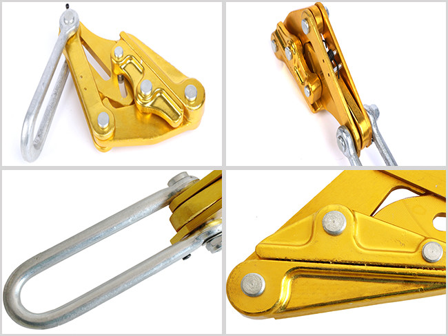 Come Along Clamps Transmission Tools Conductor Gripper Aluminum Self Gripping Clamps