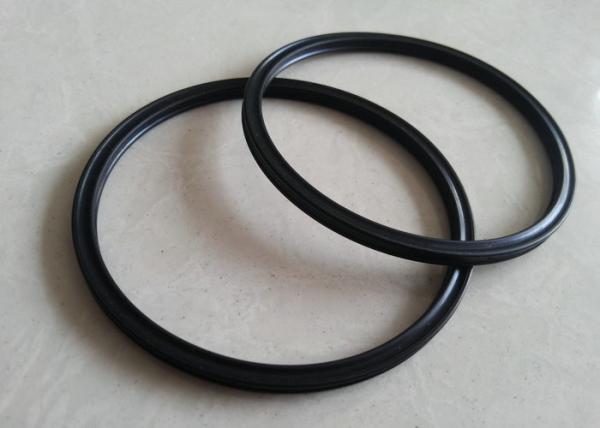 Buy cheap Professional Sealing Custom Silicone Rings , Round Platinum Cured Silicone Gaskets from wholesalers