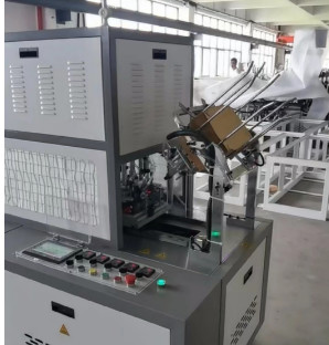 JKB-600SF Full Automatic Paper Plate Making Machines Intelligent Web Lunch Box