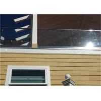 Buy cheap Prima Building Frameless Glass Railing System 850mm-1067mm Post Height , U product