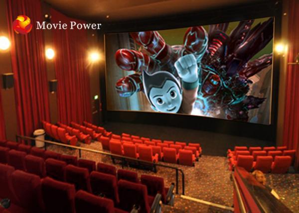 Buy cheap Canton Fair Simulator 4D Movie Theater With 3 Dof Electric Platform from wholesalers