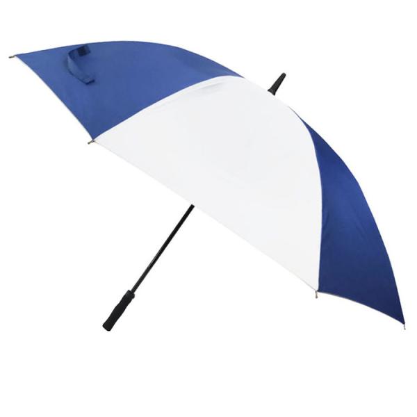 Buy cheap Fiberglass Frame 190T Pongee Golf Umbrella 68/62/58 Inch Large Oversize Vented from wholesalers