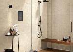 Low Absorption Rate Indoor Polished Porcelain Tile , Beige Color Marble Floor