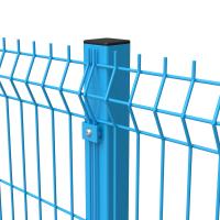 Buy cheap Steel 3D V Mesh Security Fencing 4mm 60mm Post 50mm X 200mm product