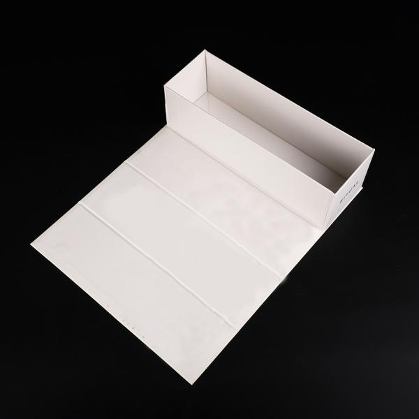 Cardbord Presentation Single Wine Bottle Gift Box Foldable Flat Pack Magnect