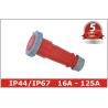 Buy cheap Plastic Waterproof Electrical Connectors Industrial Socket Outlets from wholesalers