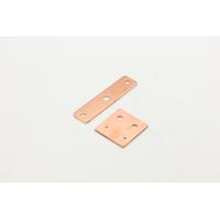 Buy cheap Metal stamping, purple copper material grinding process, connecting copper aluminum composite row components product