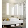 Buy cheap Illuminated Touch Screen Bathroom Mirror For Makeup Waterproof Easy Cleaning from wholesalers