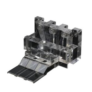 China Black Color Precision Plastic Parts , Cnc Prototype Plastic Parts Service on sale