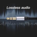 ROHS anti winding Braid USB Type C To AUX 3.5mm Audio Cable