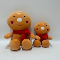 Buy cheap 6 and 12 Inch Super Softer Gingerbread Man Adorable and Vivid Gift with Red product
