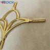 Buy cheap Contemporary UV Proof Gold UPVC Georgian Bar Windows Decorative Flowers from wholesalers