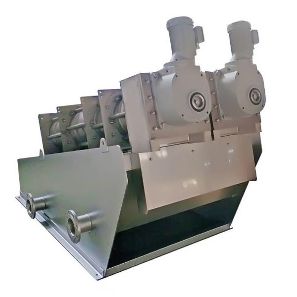 Buy cheap Screw Press Sludge Dewatering Machine Sludge Dehydrator Self Cleaning from wholesalers