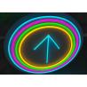 Buy cheap EU Plug Road Sign Silica Gel Billboard Mark Lighting 14 Colors from wholesalers