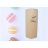 Buy cheap Balsa Small Wooden Craft Boxes , Bark Veneer Macarons Gift Packaging Box from wholesalers