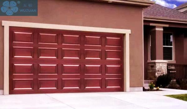 Buy cheap Electric Residential Overhead Sectional Garage Door 550mm from wholesalers