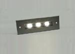 C2FL0357 C2FL0318 24V 110 - 220Vac 3 * 2W IP67 Recessed Linear Wall Washer LED