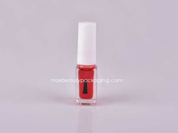 nail polish cap nail polish flat brush small nail art bottle 5ml nail polish