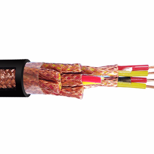0.75~2.5sqmm 300/300V Flexible Copper Cable , PVC Insulation Braided Shield Wire