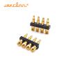 Buy cheap 4 Pin Solder Cup Spring Loaded Pogo Pin Connectors Single Row from wholesalers