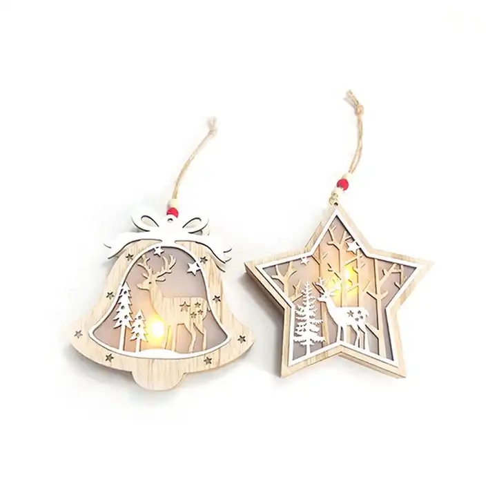 Beautiful Luminous Christmas Family Atmosphere Decorations