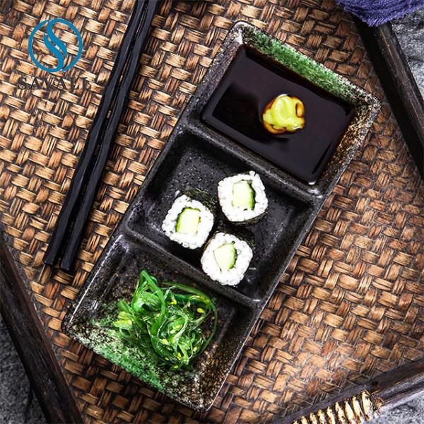 Buy cheap FDA EU Rectangle Novelty Porcelain Serving Dishes Odorless Fadeless from wholesalers