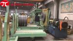 Horizontal Automatic Wrapping Machine For Steel Coil 600mm Coil OD With Trolly