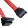 Buy cheap Flexible SATA Cable Assembly Custom Straight To 90 Degree Right Angle SATA Data Cable from wholesalers