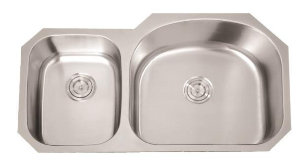 Buy cheap Durable Undermount Stainless Steel 16 Gauge Double Bowl Kitchen Sink from wholesalers