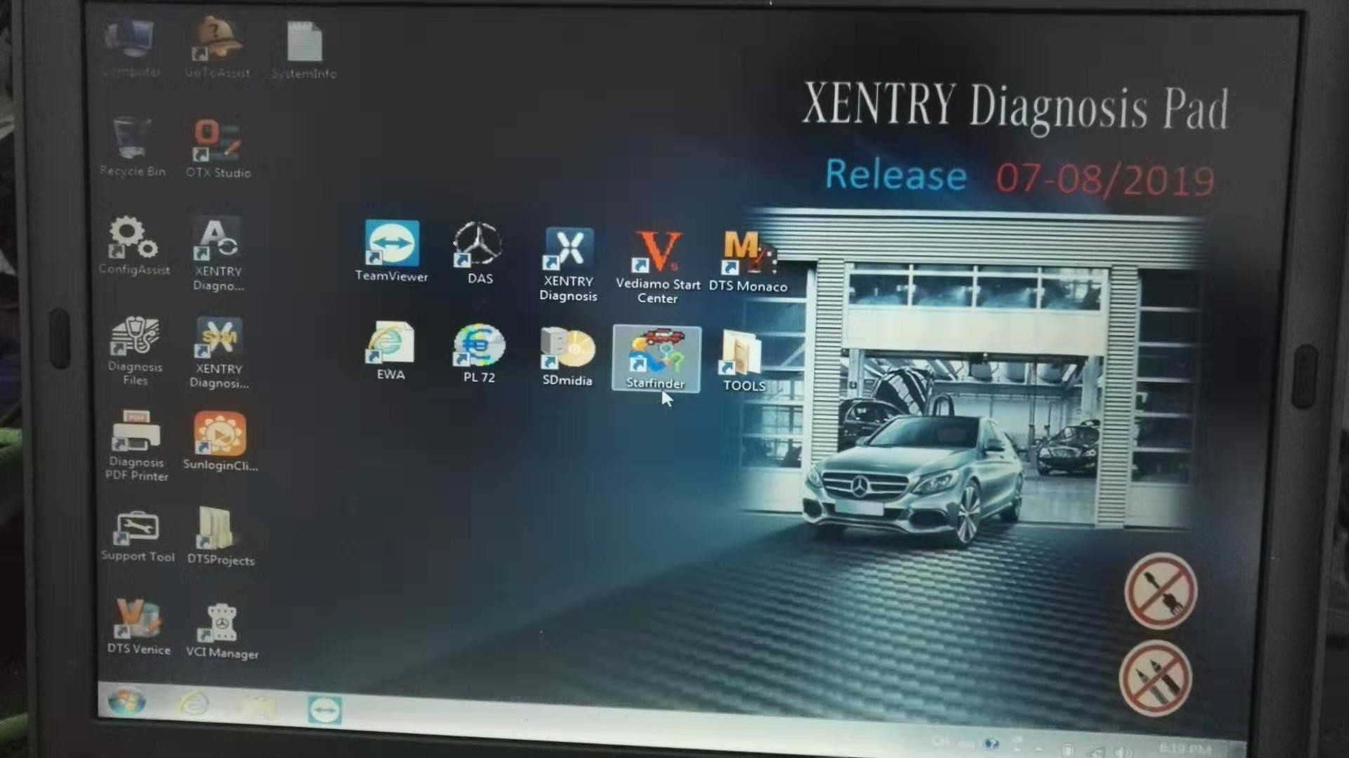 ACS Shockproof D630 Benz MB Star C3 C4 Diagnostic Tools