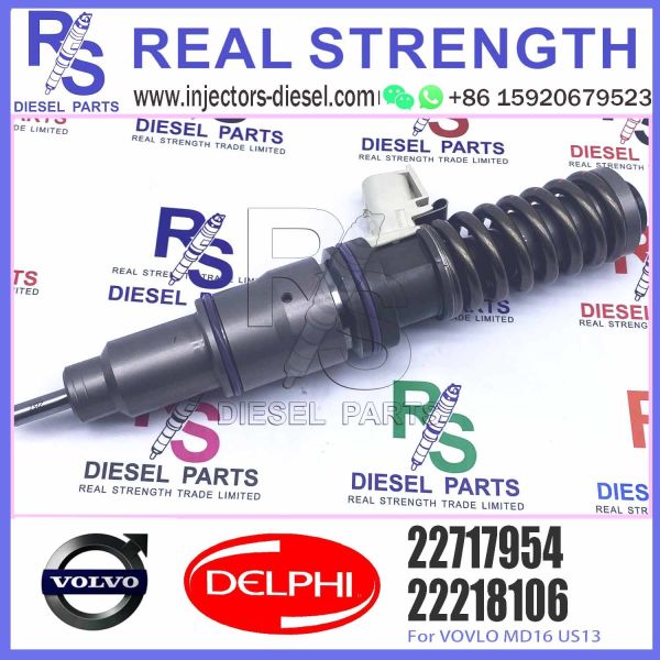 Diesel Engine Parts D13 D16 Engine Fuel Injector 21458369 Common Rail Fuel Injector 22499124 22717954