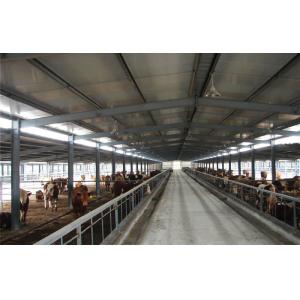 Buy cheap Light Prefab Steel Livestock Barns , Custom Steel Shed Construction from wholesalers