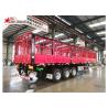 Buy cheap Cargo Stake Side Wall Semi Trailer 60T Heavy Duty Load from wholesalers
