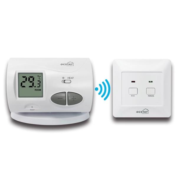 Buy cheap Riseem 868MHZ Underfloor Heating Push Button RF Electric Room Thermostat from wholesalers