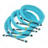 Buy cheap Compact MPO / MTP Fiber Optic Patch Cord OM3 Fiber Optic Patch Cable from wholesalers