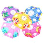 UV Protect Kids Rain Umbrellas 3D Animal Shape Cartoon Childrens Novelty