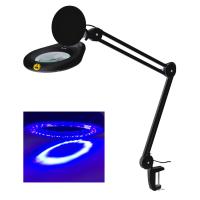 Buy cheap UV magnifying lamp ultraviolet magnifier lamp 5inch 127mm lens led light product