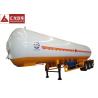 Buy cheap Liquid Petroleum Gas LPG Tank Trailer Manual Control 49.8CBM Large Tank Size LPG Transport Trailer from wholesalers