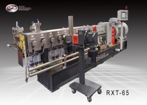 China High Load Plastic Film Extrusion Machine / Twin Extruder Machine VOC Technology on sale
