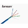 Buy cheap Insulation HDPE Cat5e Lan Cable BC 0.50 4 Pair 305m/ Roll Copper from wholesalers