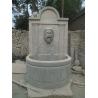 Buy cheap Antique Lion Head Stone Marble Water Wall Fountain Outdoor from wholesalers