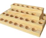 Wholesale Wooden Presentation Display Rack Stand Holder for Essential Oils Home