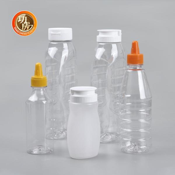 Buy cheap Flip Top Plastic Squeeze Sauce Bottle For Syrup 250ml 500ml from wholesalers