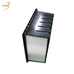 ABS Plastic Frame Microfine Glass Media 24x24x12 V Bank Filter HEPA Air Filter