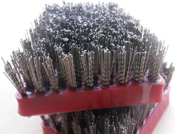 Buy cheap Steel Grit Diamond Abrasive Brush , Frankfurt Stone Polished Abrasive Wire Brush from wholesalers