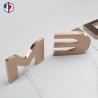 Buy cheap AC 100V-240V Backlit Stainless Steel Letters 3D Illuminated Signage from wholesalers