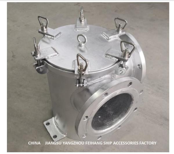 Buy cheap Straight-Through Seawater Filter Seawater Filter Modle：BLS150 CBM1061 Carbon Steel Hot-Dip Galvanized Body from wholesalers