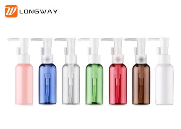 Buy cheap 50ml Plastic Facial Makeup Remover Cleansing Oil Bottle with Lotion Pump for Cosmetic from wholesalers